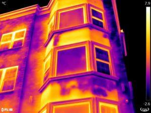 Infrared EIFS Moisture Damage Inspections