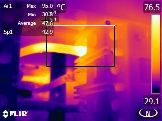 electrical infrared scan